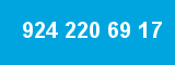 924 220 69 17 924 220 69 17